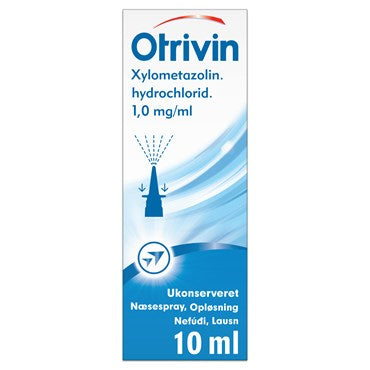 Otrivin Ukonserveret 1mg/ml 10ml