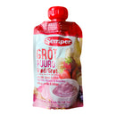 Semper Spiseklar Grød m. jordbær banan & blåbær fra 6 mdr.-Scandea.dk