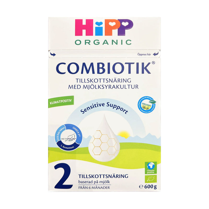 Hipp Combiotik 2 4x600g med naturen som model