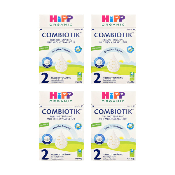 Hipp Combiotik 2 4x600g med naturen som model