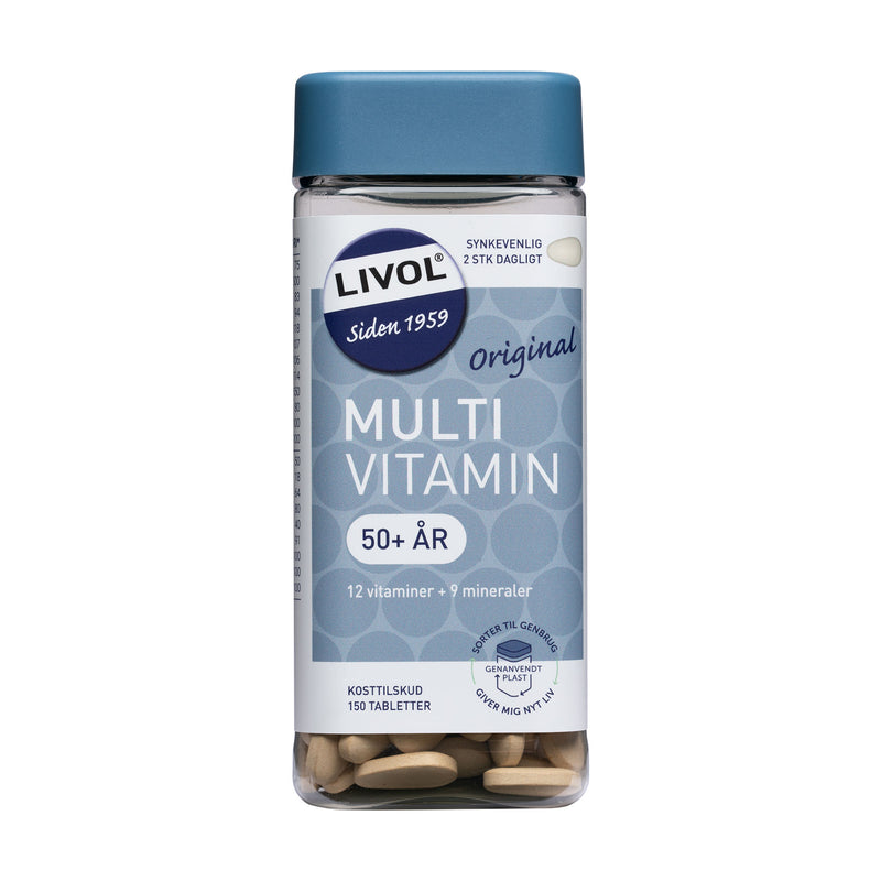 Livol Multivitamin 50+ 150 stk.