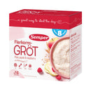 Semper Grød 8 måneder- Flerkornsgrød Pære, Æble, Hindbær 480g