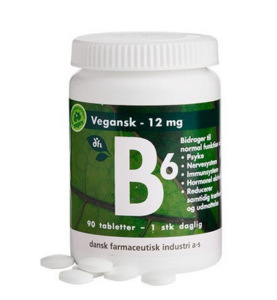 Berthelsen B6-vitamin 11mg 90 tabl.