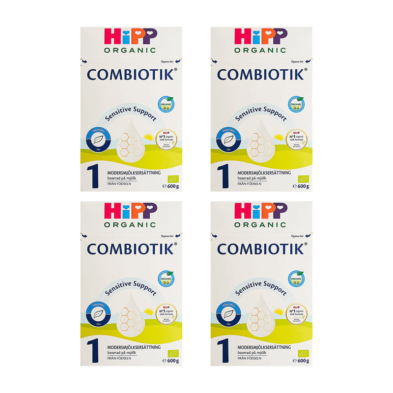 Hipp Combiotik 1 Økologisk Modermælkserstatning 600g x 4 stk.