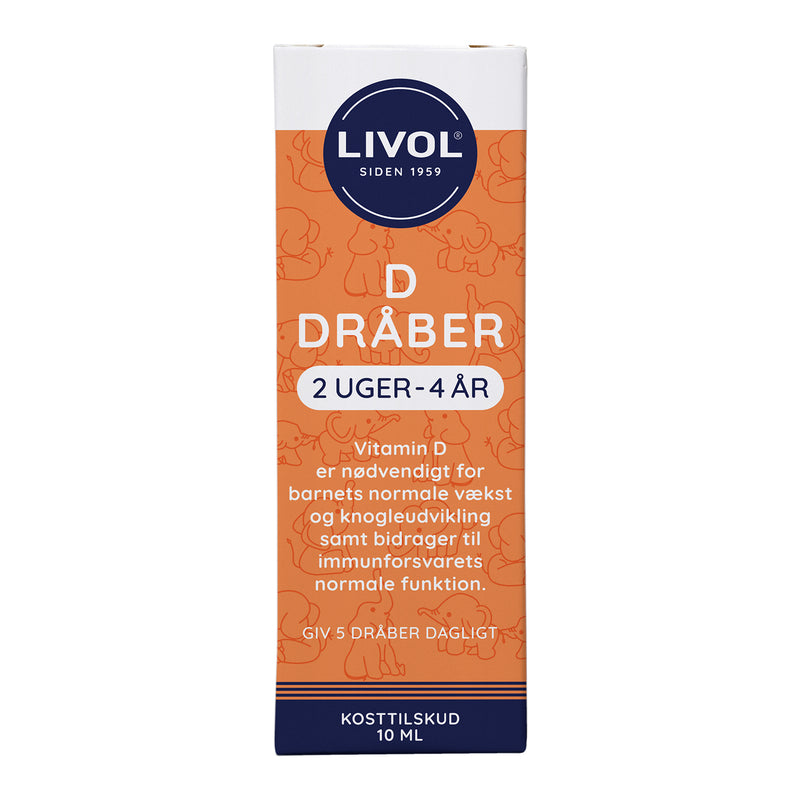 Livol Mono D-dråber 10ml