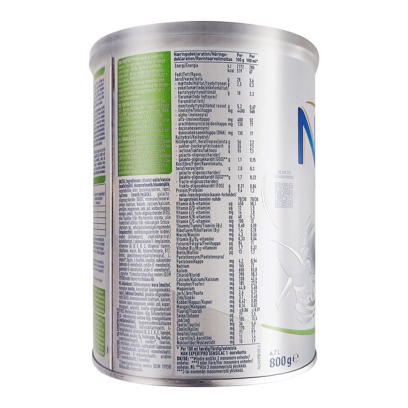 Nestle EXPERTPRO NAN Sensilac 1 800g