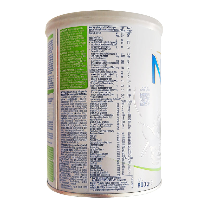 Nestle EXPERTPRO NAN Sensilac 1 800g