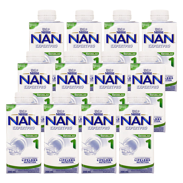 Nestle NAN EXPERTPRO SENSILAC 1 drikkeklar Modermælkserstatning 200ml*12-Pack