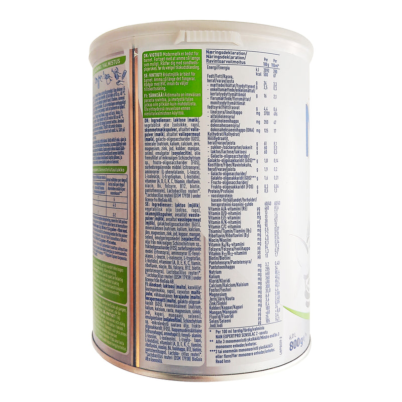 Nestle EXPERTPRO NAN Sensilac 2 Tilskudsblanding 800g