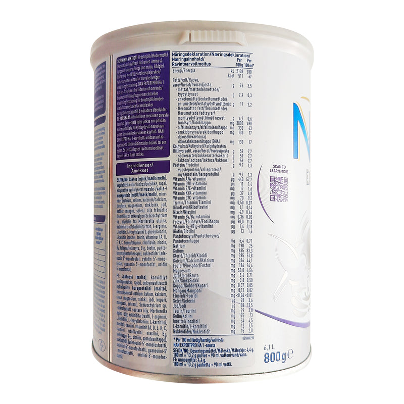 Nestle EXPERTPRO NAN H.A.1 6x800g