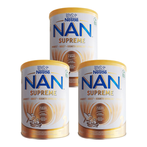 Nestle Nan Supreme 2 Tilskudsblanding 3x800g