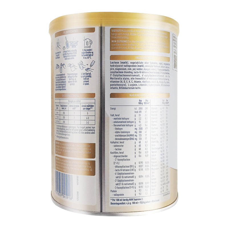 Nestle Nan Supreme 2 Tilskudsblanding 3x800g