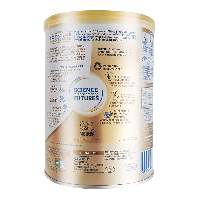Nestle Nan Supreme 2 Tilskudsblanding 3x800g