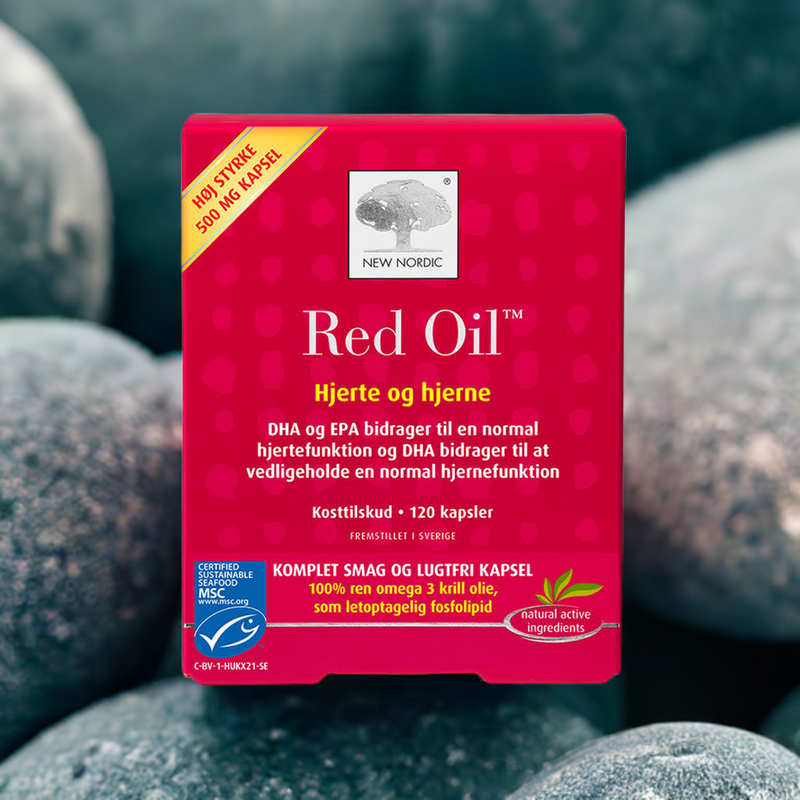 New Nordic Red oil 120 kapsler