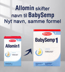 Semper BabySemp 1 modermælkserstatning 0+ 4x800g