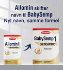 Semper BabySemp 1 SensiPro+ Modermælkserstatning 0+ 700g