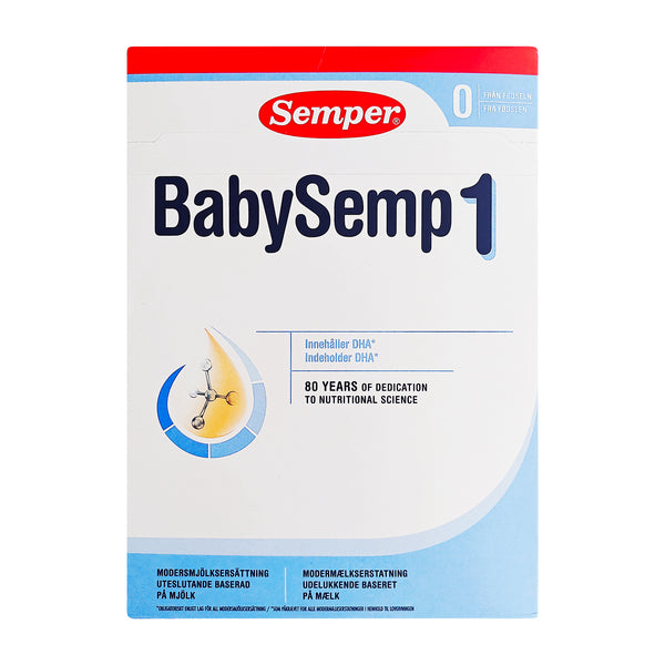 Semper BabySemp 1 modermælkserstatning 0+ 800g