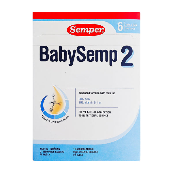Semper BabySemp 2 Tilskudsblanding fra 6 mdr. 800g