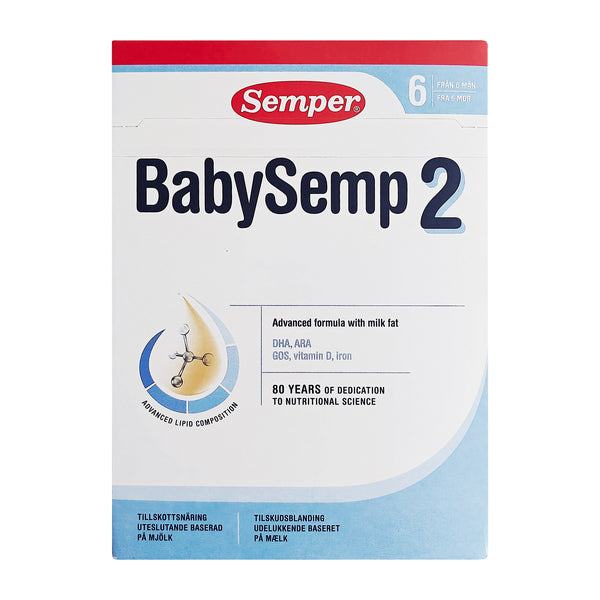 Semper BabySemp 2 Tilskudsblanding fra 6 mdr. 800g