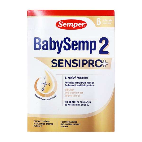 Semper BabySemp sensipro 2  tilskudsblanding fra 6 mdr 700g