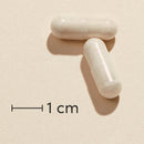 Biosym OmniKalk Forte 160 Tabl Actual capsule size (scale: 1 cm)