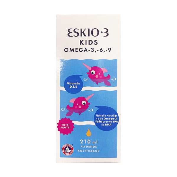 Eskimo-3 fiskeolie Kids Tutti Frutti 210 ml