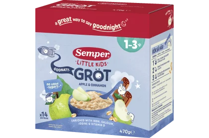 Semper Little Kids Godnatgrød Æble & Kanel 1-3 år 470g