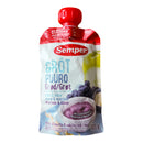 Semper Spiseklar Grød med Æble & Blåbær 120 g fra 6 mdr front view