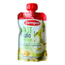 Semper Spiseklar Grød med Yoghurt , Pære & Æble 120 g fra 6 mdr front view