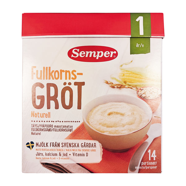 Semper Grød 1 år -Fuldkornsgrød 470g