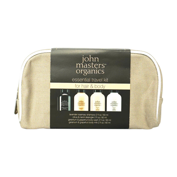 John Masters Organics Essential Travel Kit For Hair And Body - Scandea O2O