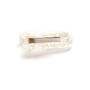 Classic Hair Clip Floral White - Scandea O2O