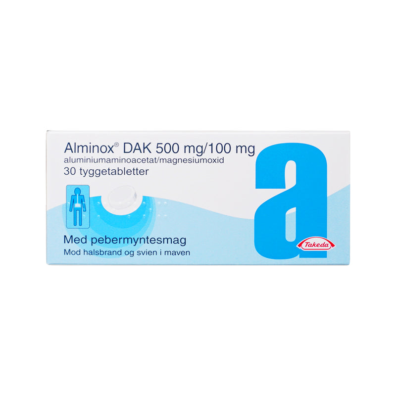 Alminox DAK Tyggetabletter 30 stk. - Scandea O2O
