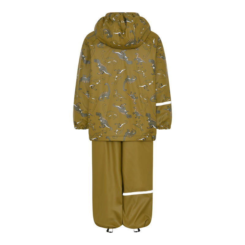 CELAVI Rainwear Set -AOP, w. Fleece