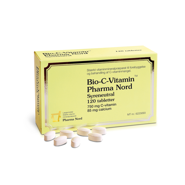 Pharma Nord Bio-C-Vitamin 750mg 120 tabl. - Scandea O2O