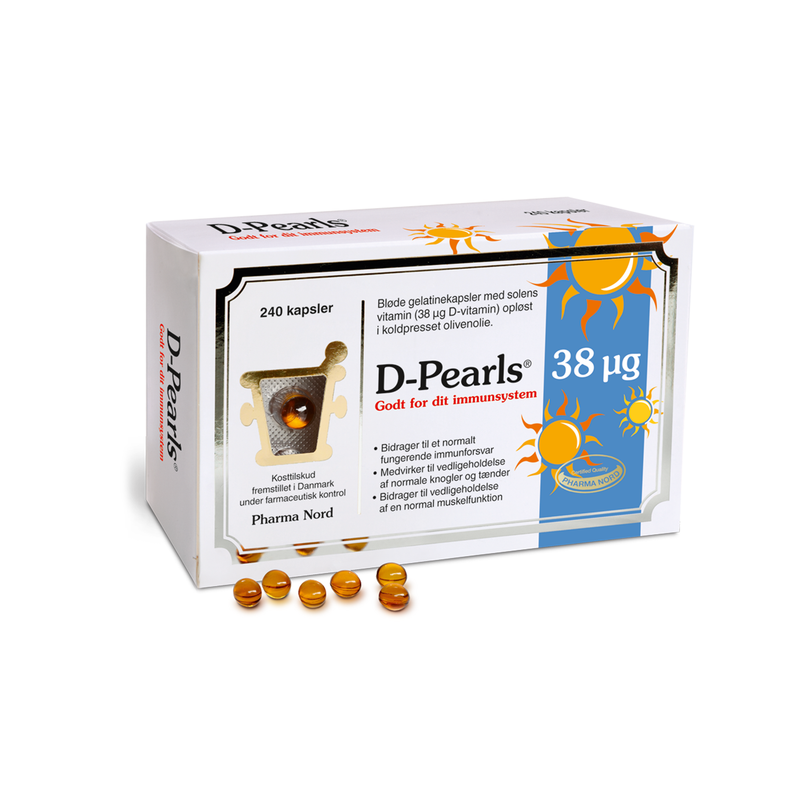 Pharma Nord D-Pearls 38mcg 240 kaps. - Scandea O2O