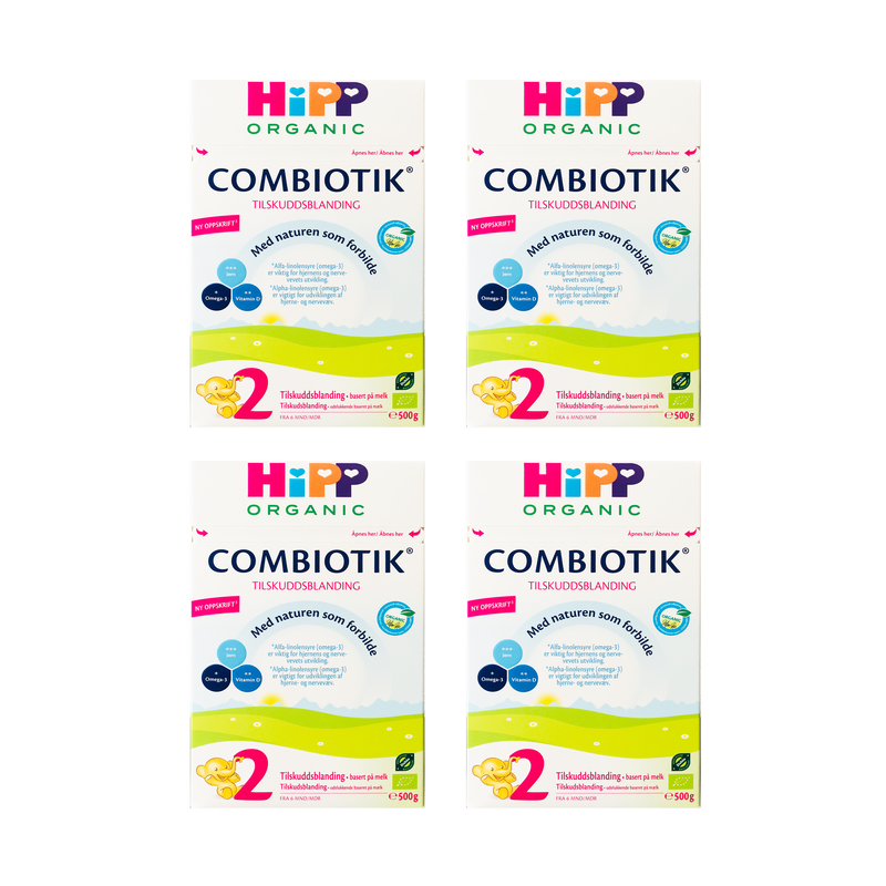 Hipp Combiotik 2 tilskudsblanding 4x500g 