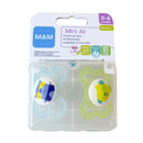 Mam Mini Air silikon 2 stk 0-6 mdr.