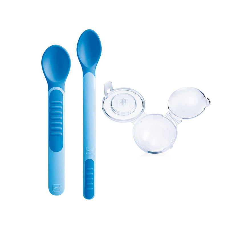 Mam Heat Sensitive Spoons & Cover 6 mdr.+