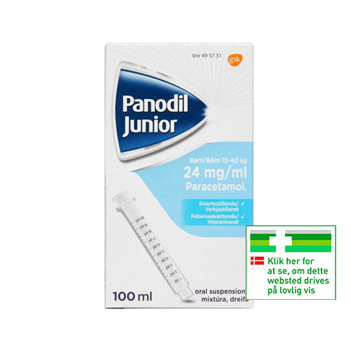Panodil Junior 24 mg/ml oral suspension 100 ml