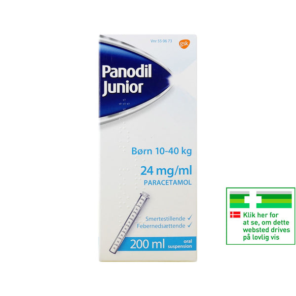 Panodil Junior 24 mg/ml oral suspension 200 ml