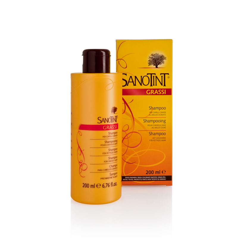 Sanotint Shampoo Grassi ( fedtet hår) 200ml - Scandea O2O