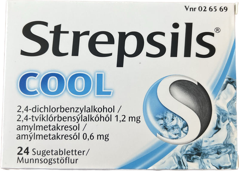 Strepsils Cool  0,6+1,2 mg 24 stk