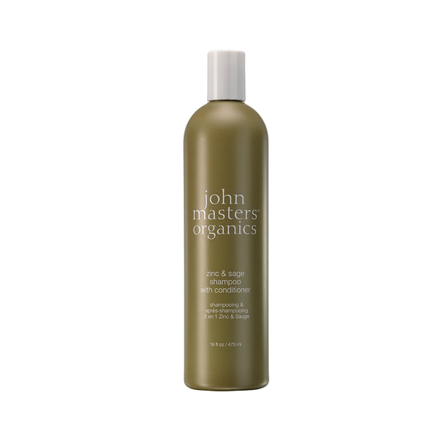 John Masters Organics Zinc & Sage shampoo with conditioner - Scandea O2O