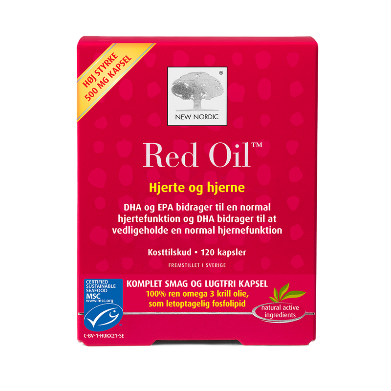 New Nordic Red oil 120 Kapsler - Scandea O2O