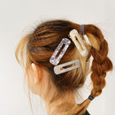 Classic Hair Clip Floral White - Scandea O2O