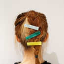 Classic Hair Clip Small Chartreuse - Scandea O2O